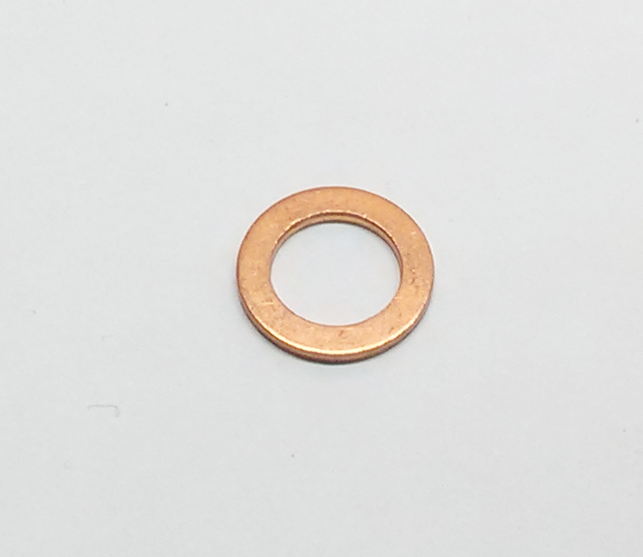 Copper washer for rocker spindle dome nut & rocker oil pipes