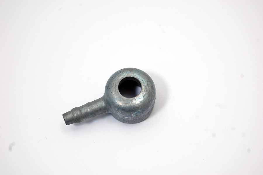 Single banjo metal push on 1/4 pipe