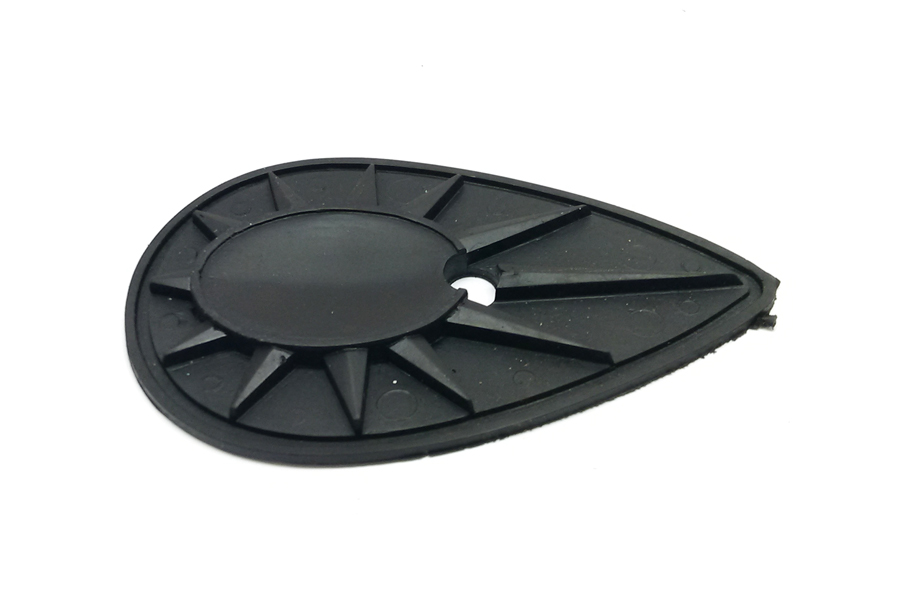 Rubber backing pad for plastic badge A7 A10 A65 each
