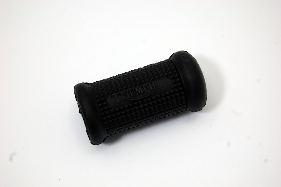 Gear change rubber Triumph with logo closed