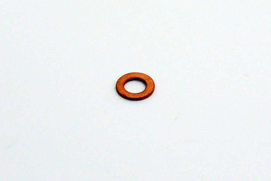 Copper washer 1/4 inch tappet block bolt
