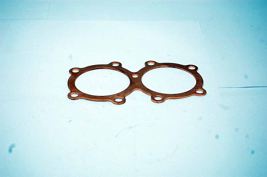 Thick head gasket 9 stud copper 2mm 0.080 thou