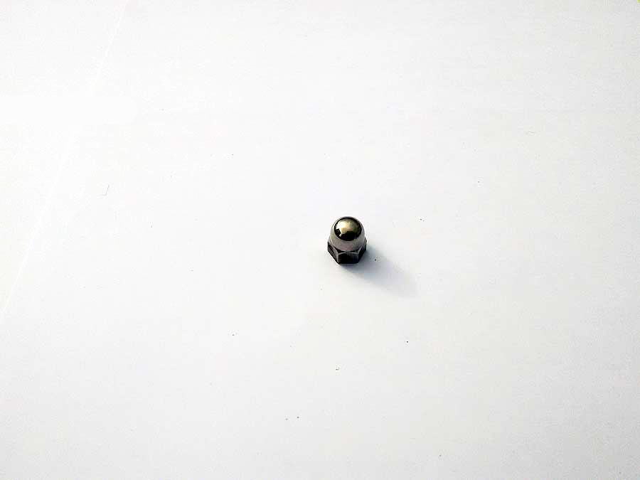 Dome nut 5/16 cycle thread 26tpi 