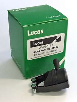 Lucas handle bar dip switch round lever