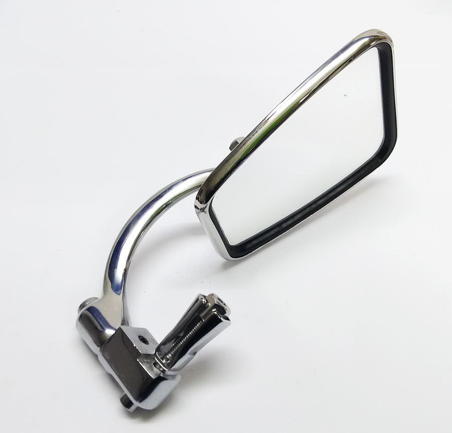 Stainless steel bar end mirror
