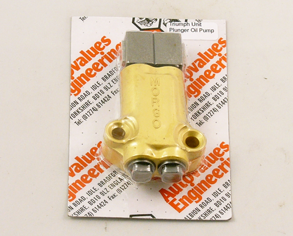 Plunger type oil pump unit twin engines