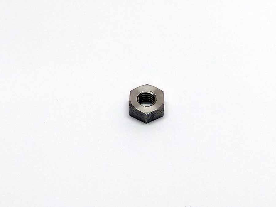 1/4 inch Cycle plain nut full depth hex stainless steel each