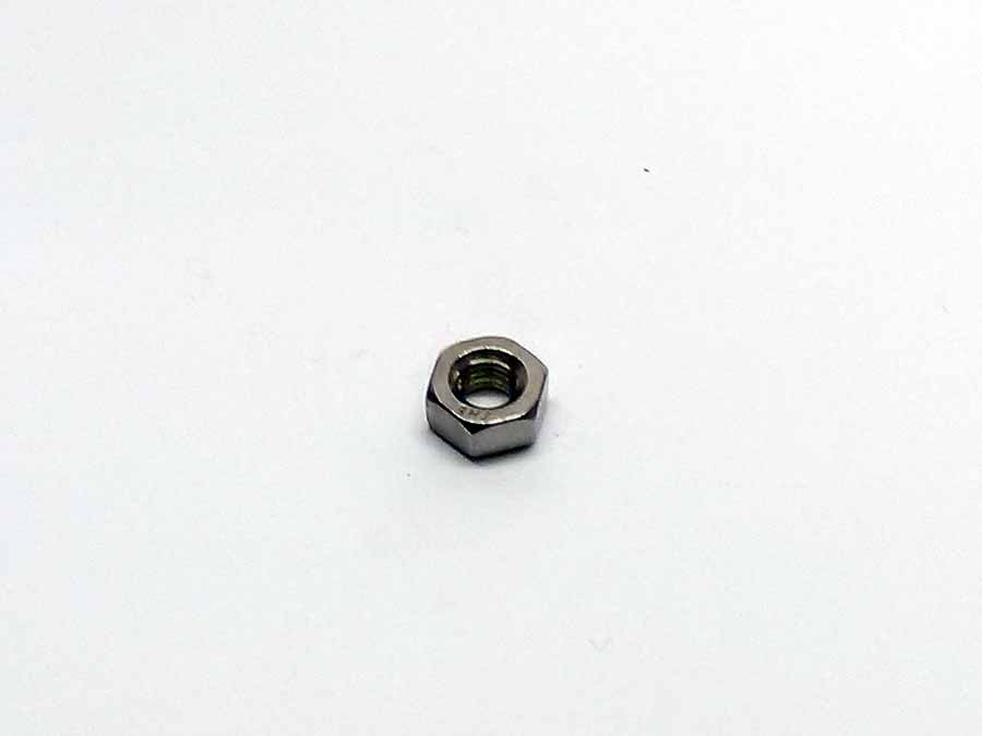 1/4 unf plain stainless steel nut