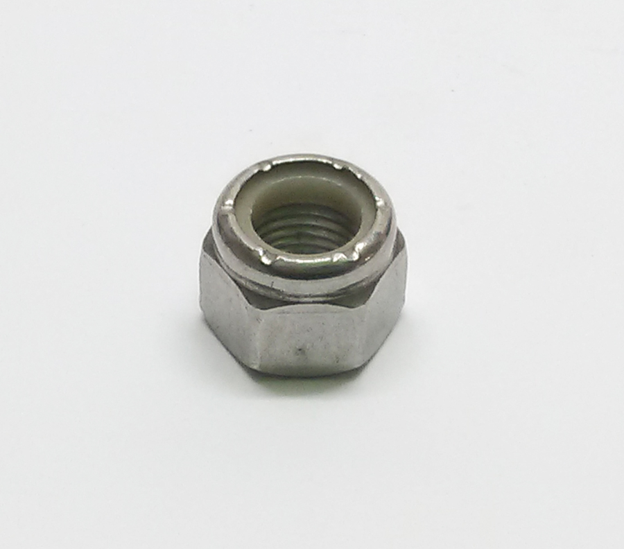 3/8 unf stainless nyloc nut