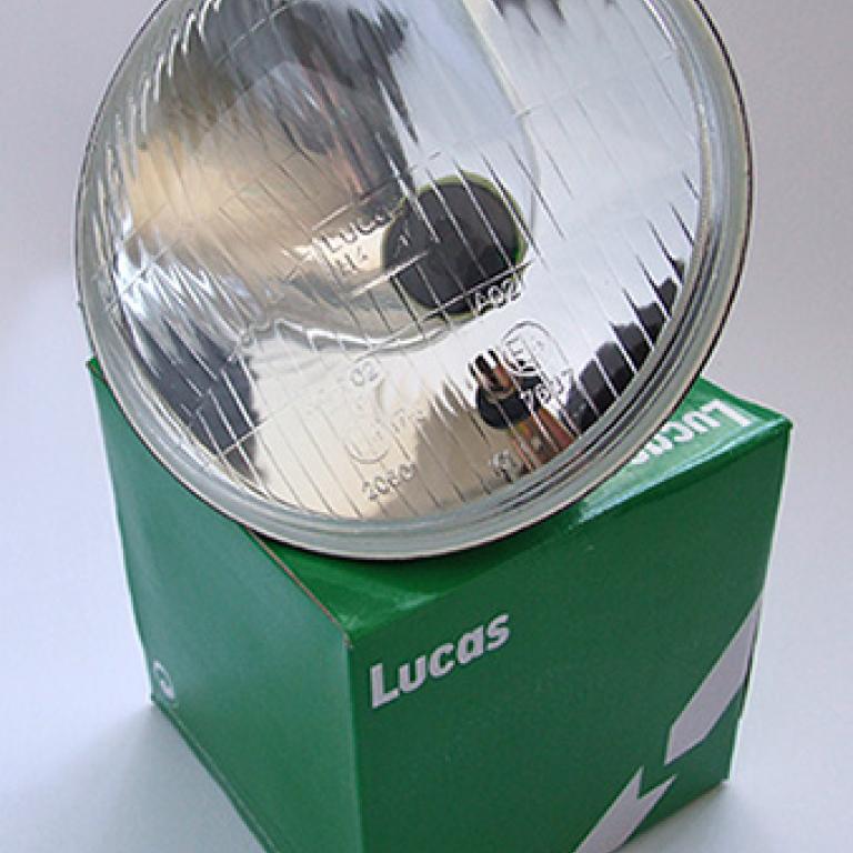 7 inch Reflector Halogen H4 with pilot LH dip UK