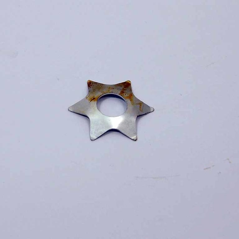 Star washer steering damper