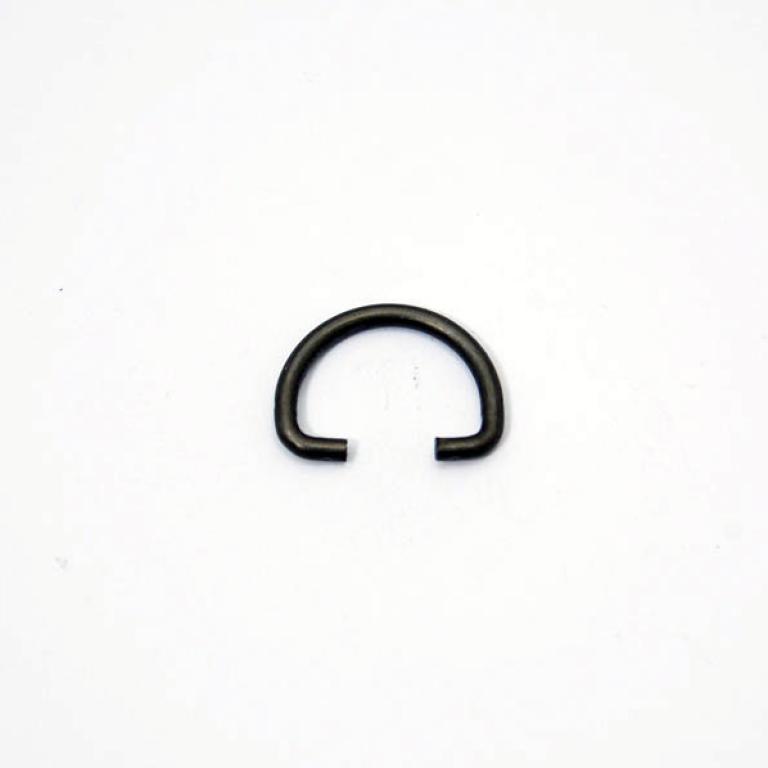 Circlip oil pump worm gear retainer