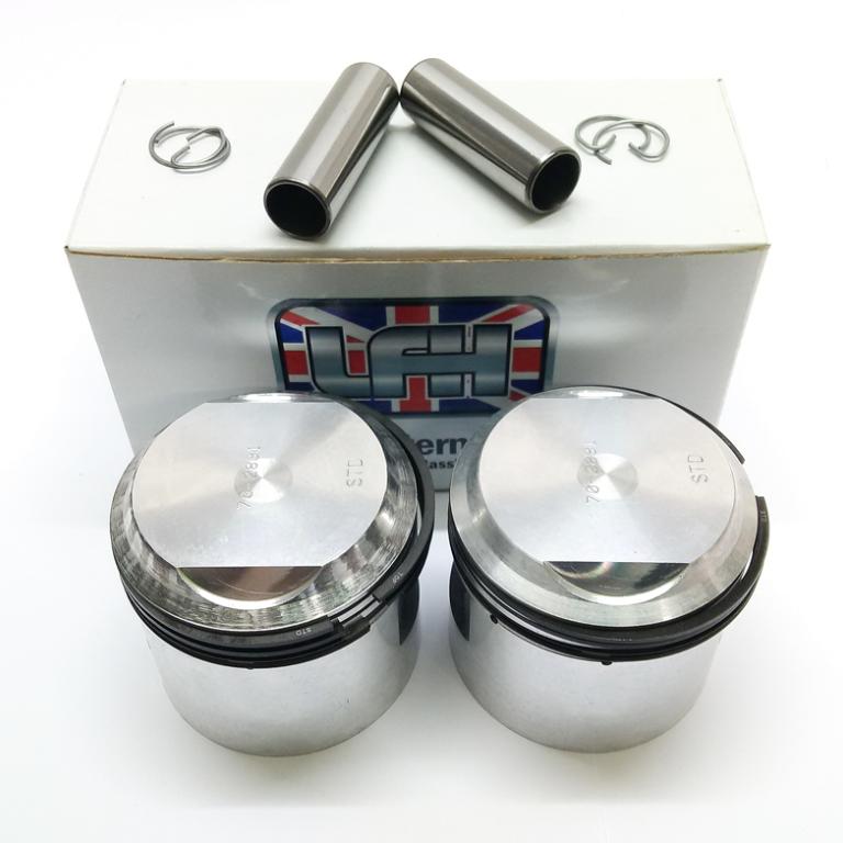 Triumph T110 TR6 T120 low comp pistons 7-1 alloy head +40