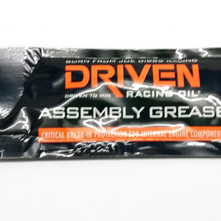Cam lube and assembly lube sachet