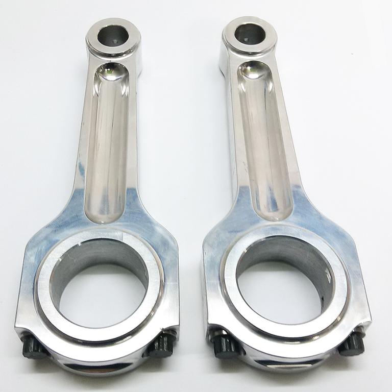 High strength billet alloy 7065T6 conrod Norton Dominator