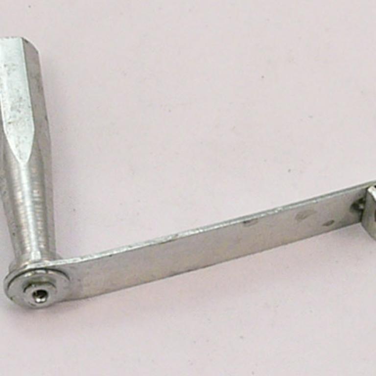 M01 cover clip zinc plated short