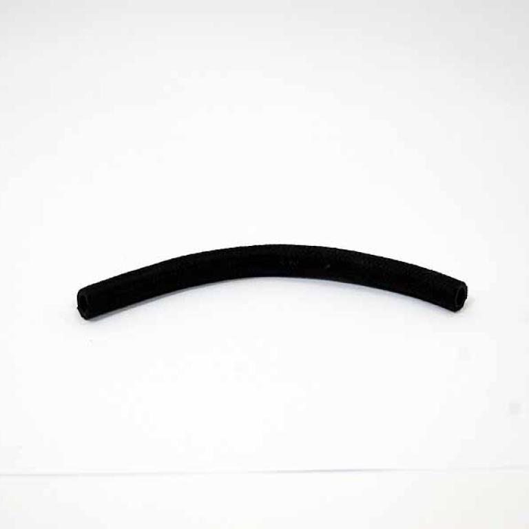 Oil pipe black braided frabric 5/16 bore per foot