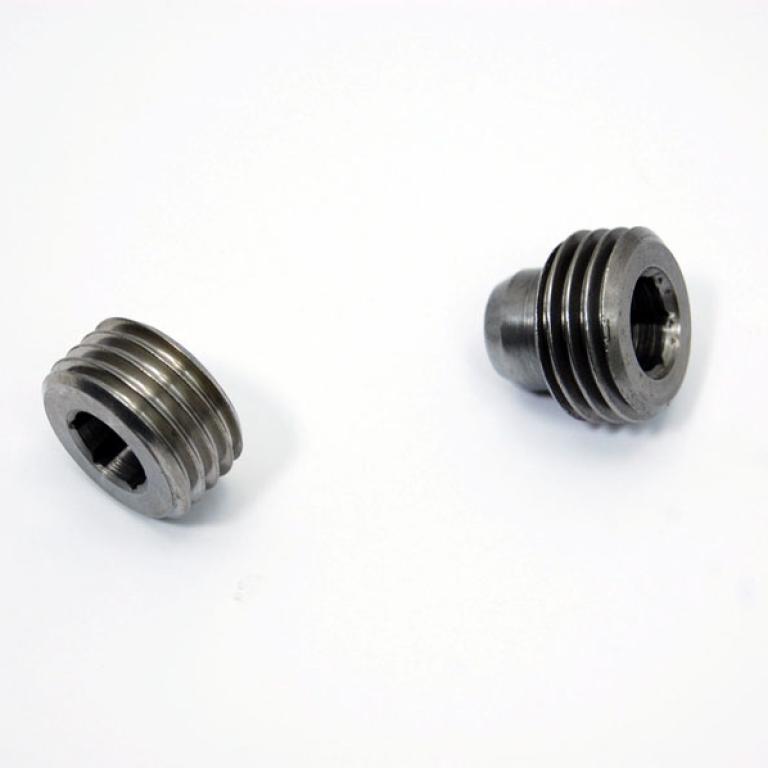 Large Journal Hexagon sludge trap plugs PAIR A10 A65