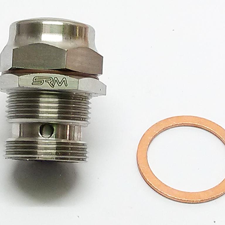 Norton twin Stainless steel pressure release valve 1960-75