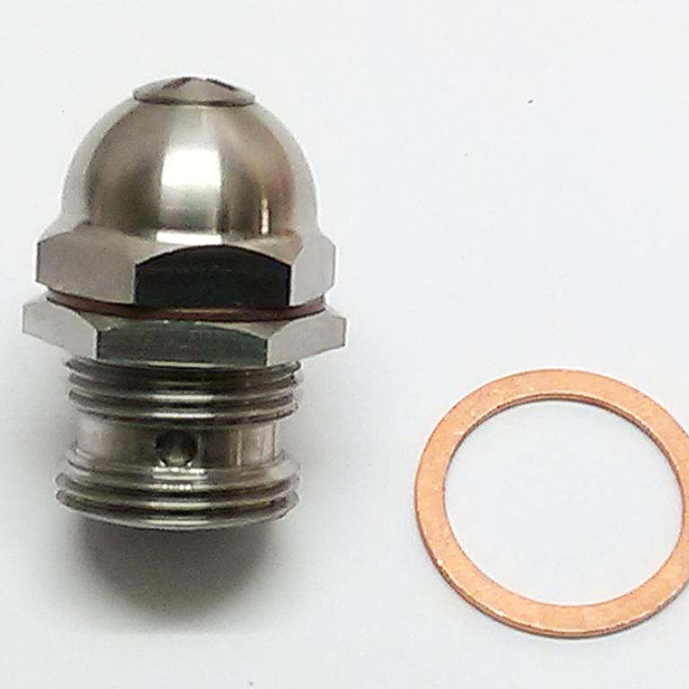 Stainless steel Button indicator pressure release valve