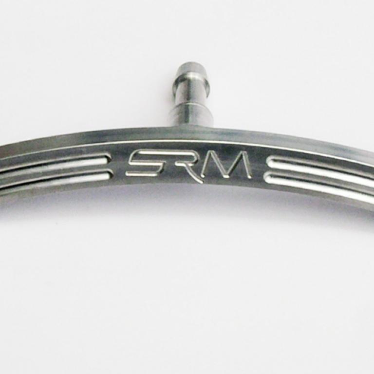 T140 finned alloy cnc billet rocker feed pipe 1973-1985