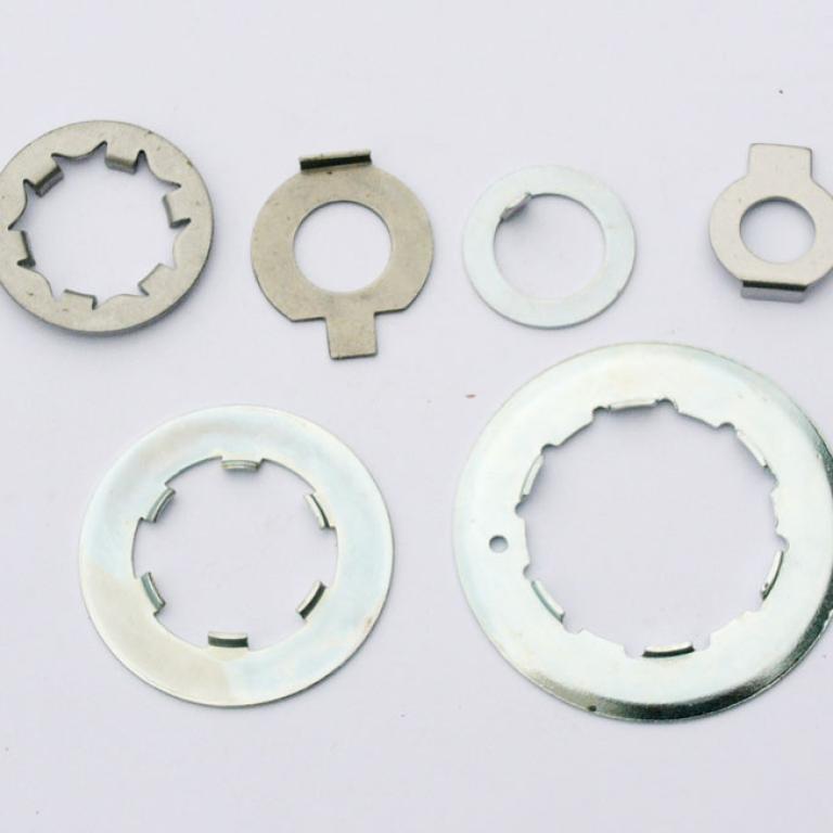 Plunger engine full tab washer set